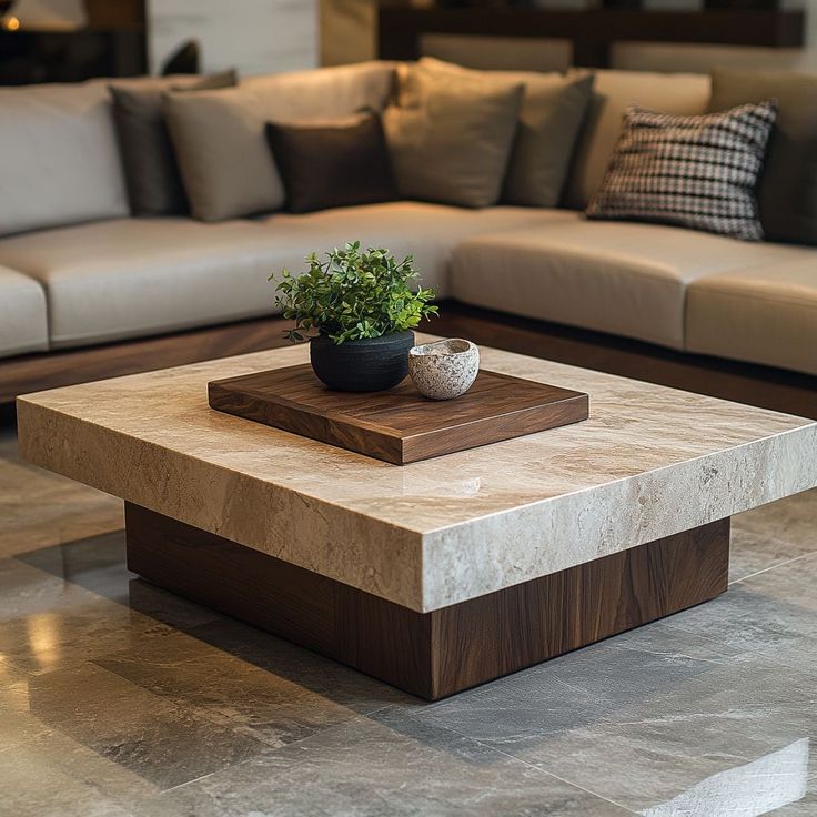 Marmo Block Coffee Table