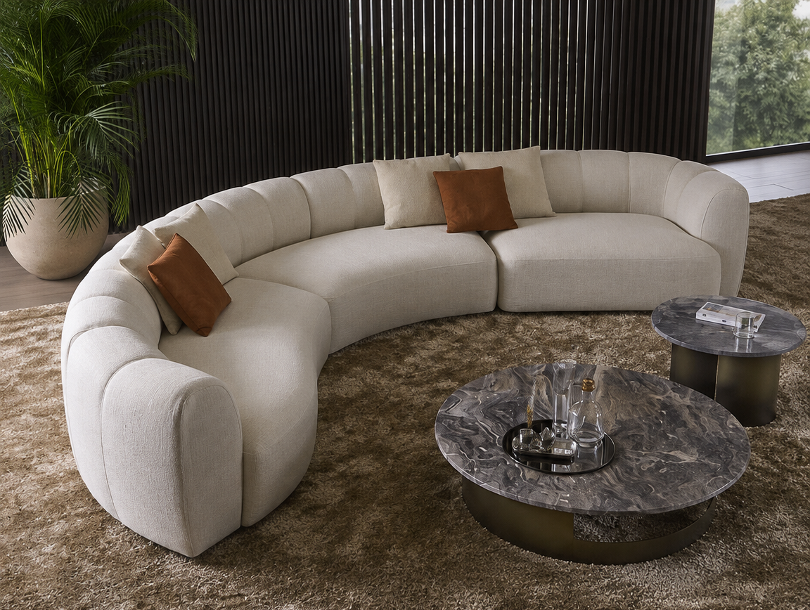Milo Curved Sectional