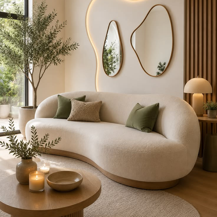 Aria Curved Sofa